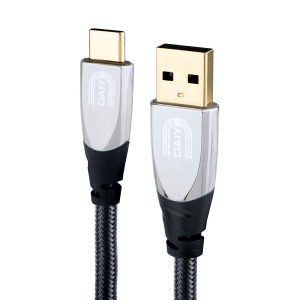 کابل دیتا و شارژ USB Type-C دایو مدل CP2312 به طول 2 متر