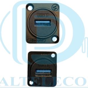 قیمت و خرید کانکتور پنلی USB3 - دال تلکام