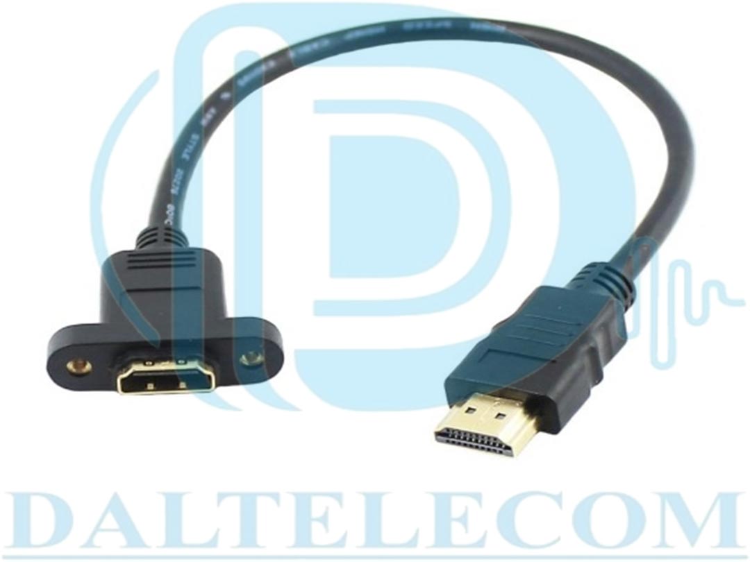 قیمت و خرید کابل HDMI پنلی 30 سانتی متری - دال تلکام