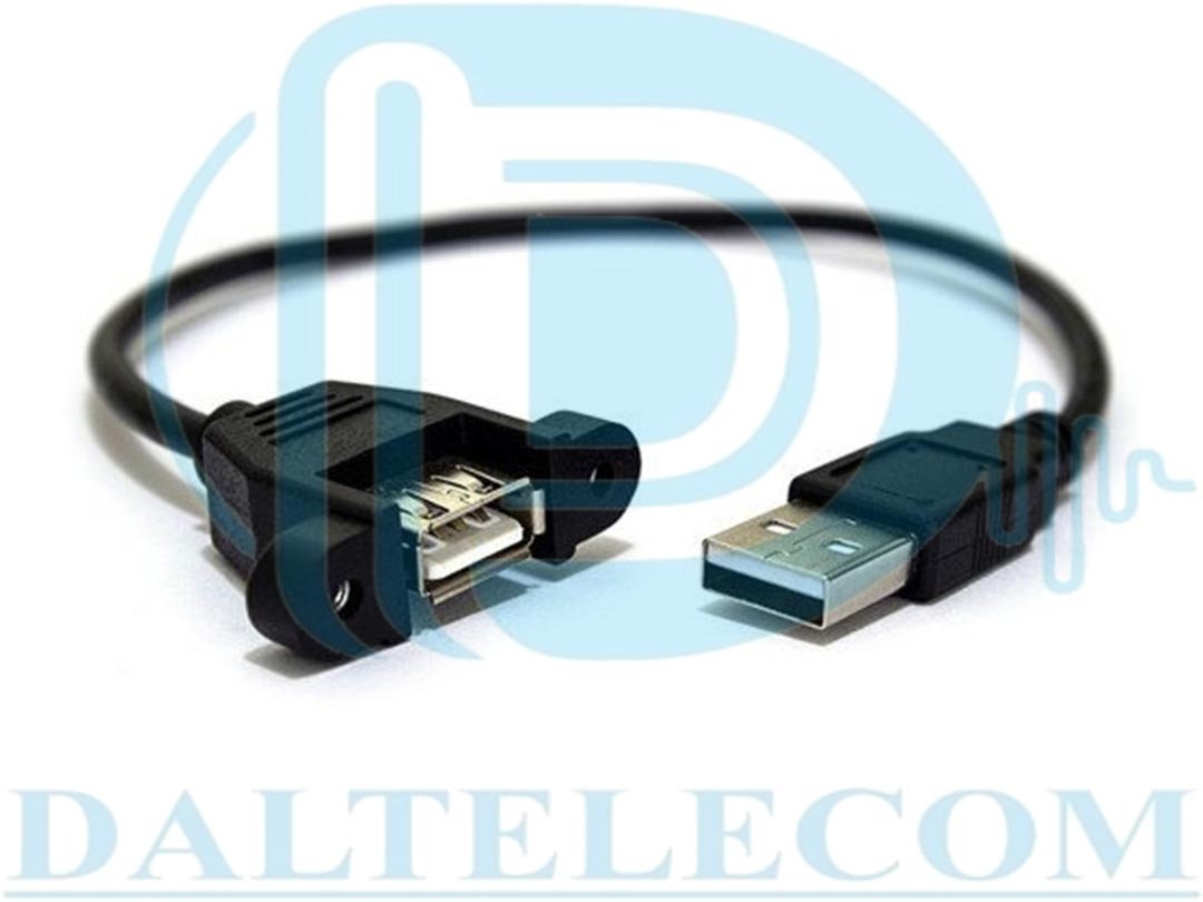 قیمت و خرید کابل USB پنلی 50 سانتی متری - دال تلکام