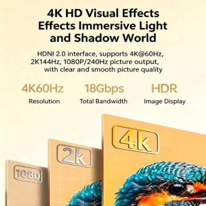 کابل HDMI فیبر نوری 40 متری